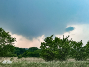 East of Wakefield, we looked back toward the lake and rotation there. We apparently just missed a tornado that a friend saw. Another one! 5:24 p.m. CDT. East of Wakefield, we looked back toward the lake and rotation there. We apparently just missed a tornado that a friend saw. Another one! 5:24 p.m. CDT.