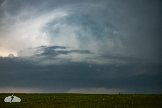 Grungy convection north of Culver, Kansas, with suspicious lowerings. Grungy convection north of Culver, Kansas, with suspicious lowerings.
