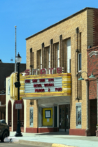 A cool old theater in Larned, Kansas, on May 19. I love seeing these, especially if they still show movies. A cool old theater in Larned, Kansas, on May 19. I love seeing these, especially if they still show movies.