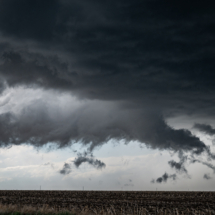 It looked like a wall cloud, sort of.