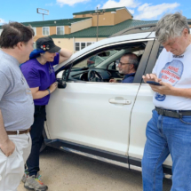 Bill Hark, Alethea Kontis, Jason Persoff and Jack Beven in Limon as we wait for initiation.