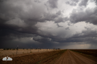 The storm to the north - which is about to get very interesting.