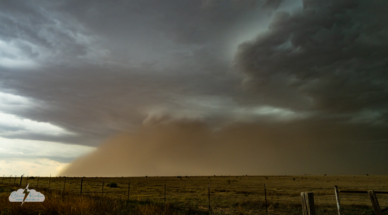 A quick snap on the edge of Dumas before we bolted south. A quick snap on the edge of Dumas before we bolted south.