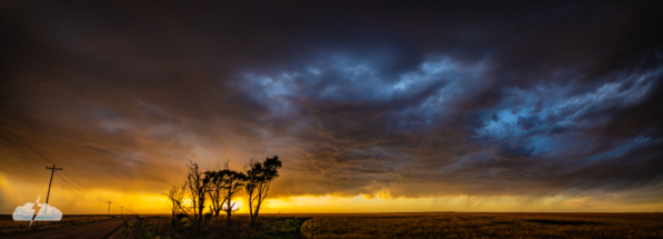 A stunning sunset near Satanta, Kansas, on May 24. A stunning sunset near Satanta, Kansas, on May 24.
