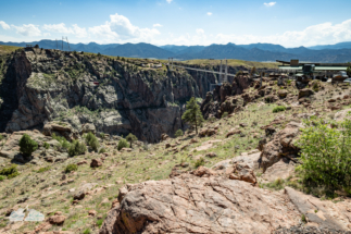 The gorge, bridge and attractions.