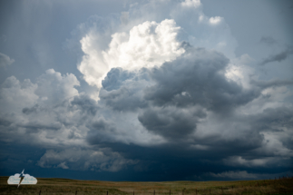 We repositioned to get closer to the storms.