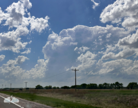 Storm development near Benkelman, Nebraska.