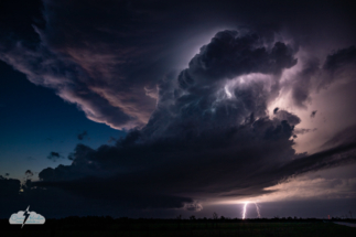 We stopped south of Madison, Kansas, and started shooting the profuse lightning. We stopped south of Madison, Kansas, and started shooting the profuse lightning.
