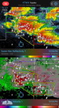 One more look at the radar. What a night! One more look at the radar. What a night!