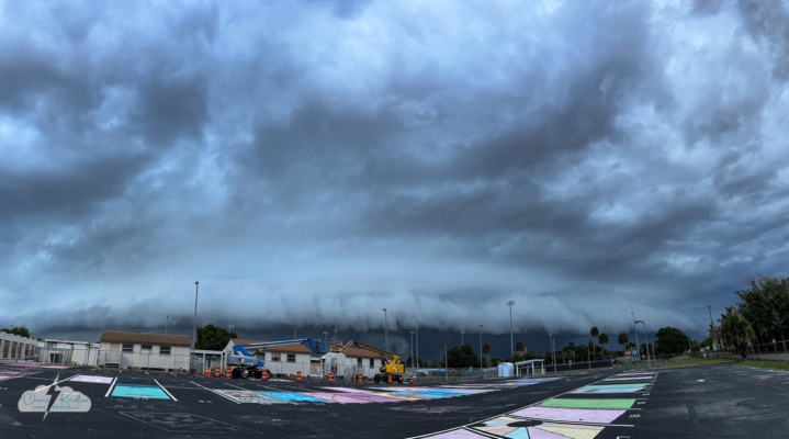 Shelf cloud June 21. Shelf cloud June 21.