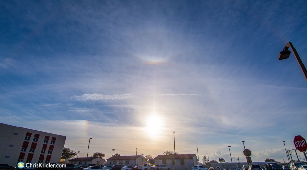 10 February 2021: Sun halos in central Florida