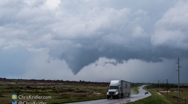 18 May 2017: Oklahoma tornado and beautiful storms