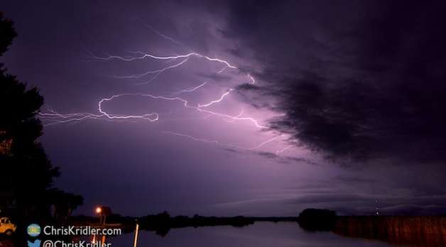 Summer 2015: Florida storms and random bolts