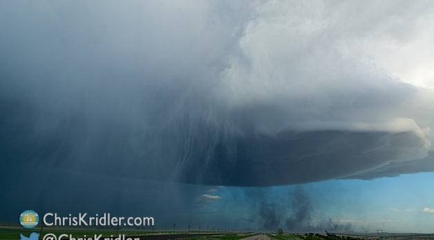 19 May 2014: Severe Nebraska mothership supercell