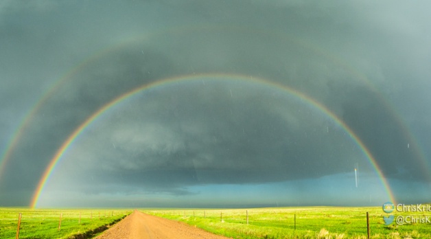 20 May 2021: Hailstorms and rainbows in northern Colorado
