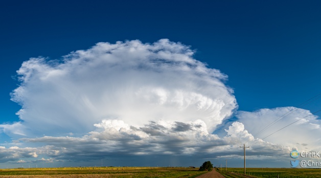 25 May 2021: Gorgeous Texas Panhandle supercell, sunset and lightning