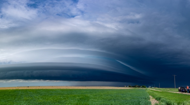 26 May 2021: Kansas mothership supercell and atmospheric beauty