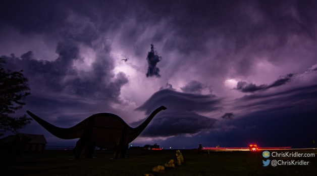 29 May 2021: Colorado tornado and Jurassic lightning in Oklahoma