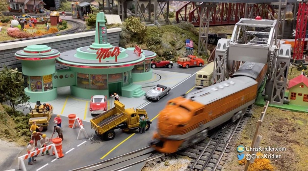 Visiting a wonderful tiny world of model trains