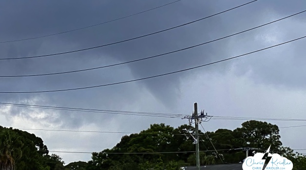4 May 2022: Waterspout in Cocoa, Florida
