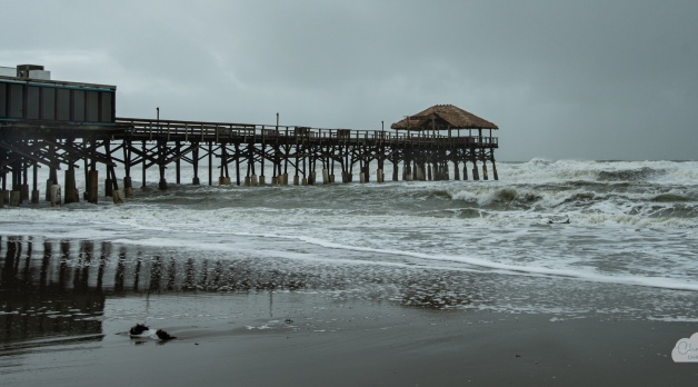 9 November 2022: Nicole, moving from tropical storm to hurricane, whips up big waves in Cocoa Beach