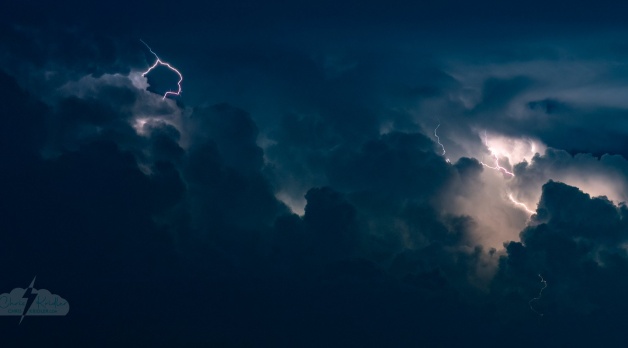 14 April 2023: Lightning zaps the Space Coast