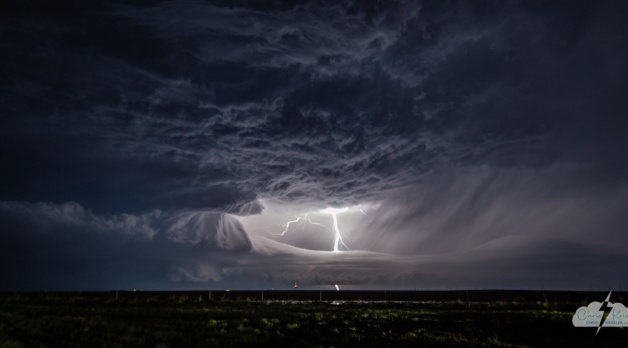 25 May 2023: Electrifying lightning-filled supercell in New Mexico