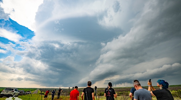 25 May 2025 Texas Panhandle supercell and storm chasers