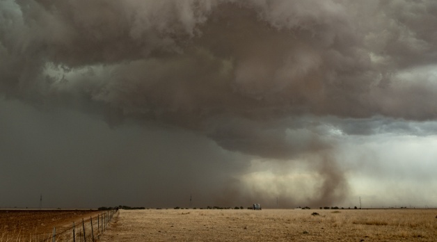 22 May 2026: Texas Panhandle landspout and dusty tornado