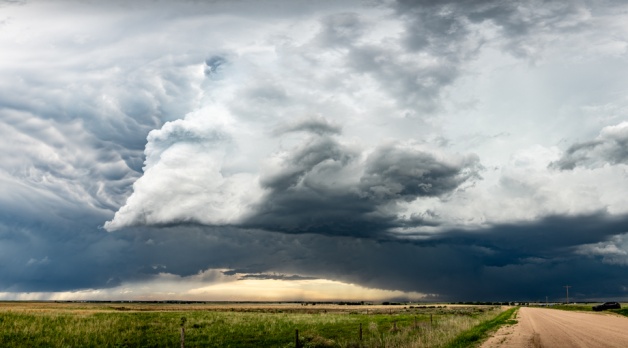 The wee updraft tower was spinning.